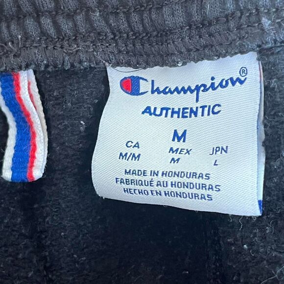 black champion oversized sweatpant gym joggers - Picture 4 of 4